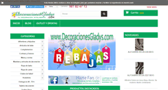 Desktop Screenshot of decoracionesgladys.com