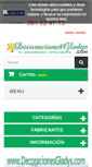 Mobile Screenshot of decoracionesgladys.com